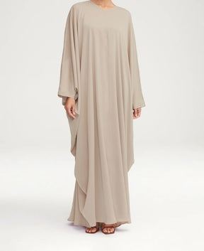 Satin Kaftan Dress