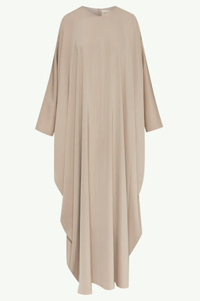 Satin Kaftan Dress