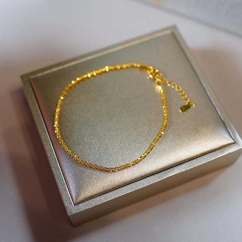 Gold-Toned Double Layered Bracelet