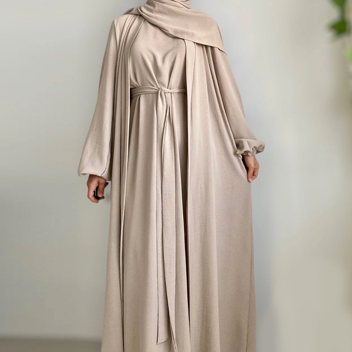 Elegance Luxe Abaya Set