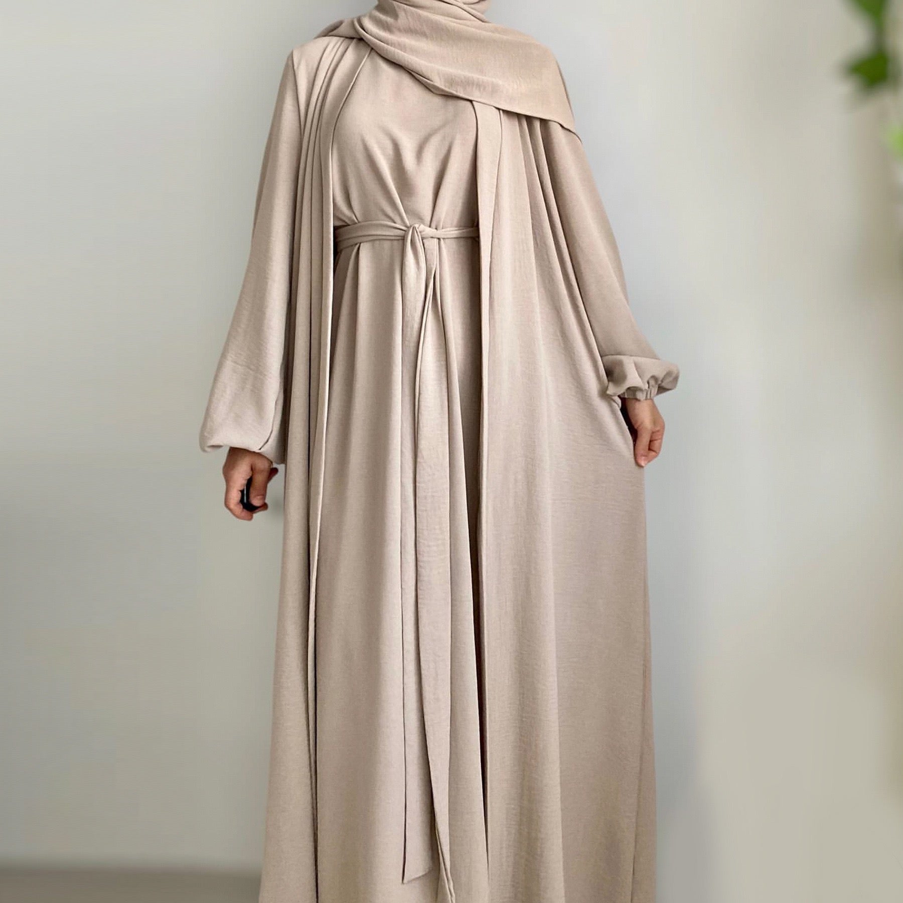 Elegance Luxe Abaya Set