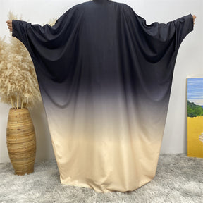 Ombre Grace Open Abaya