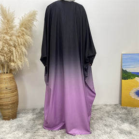 Ombre Grace Open Abaya