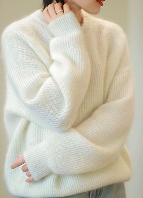 Cozy Knitted Pullover Sweater