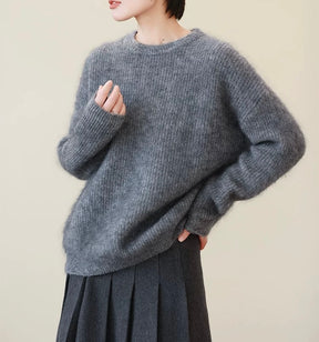 Cozy Knitted Pullover Sweater