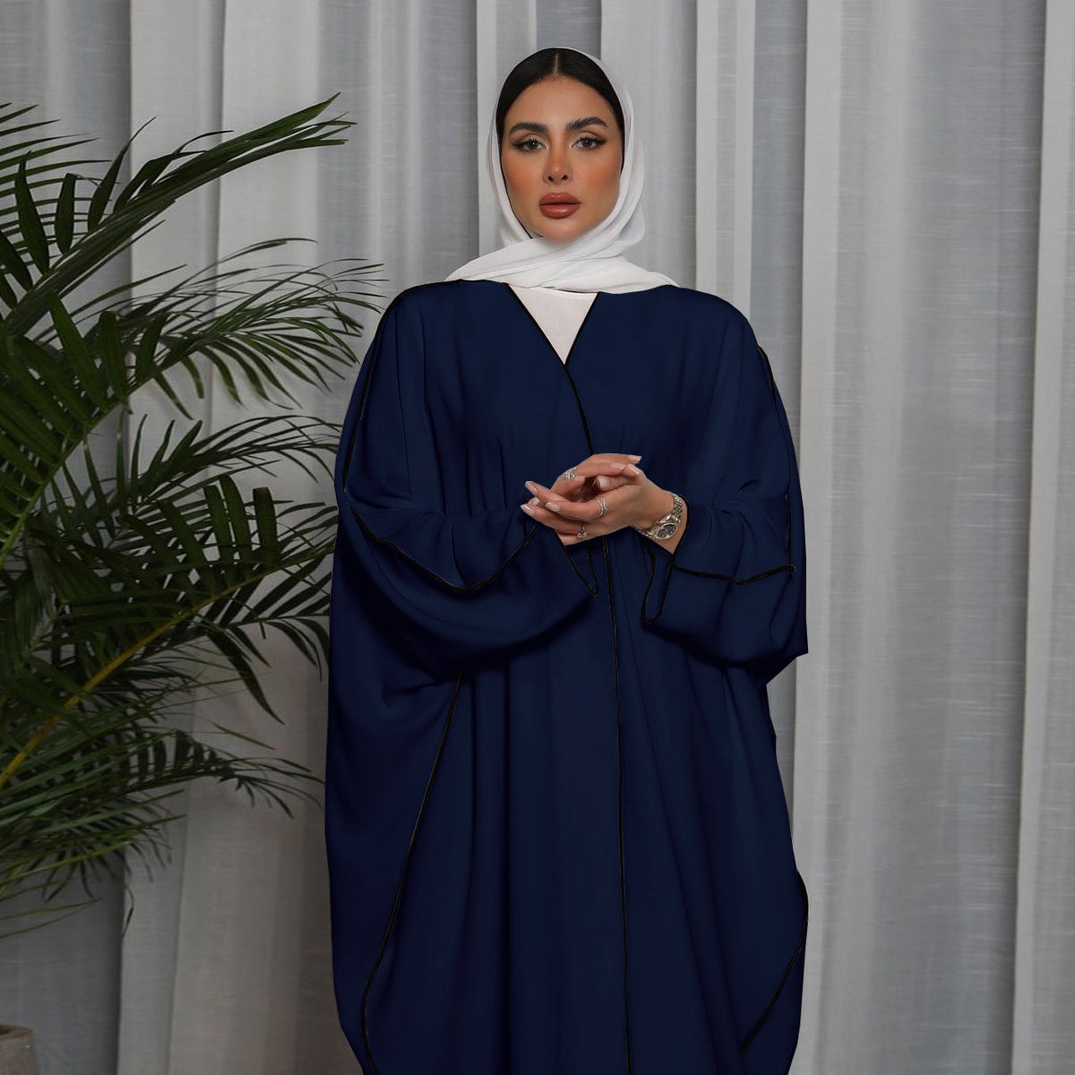 Serene Open Abaya