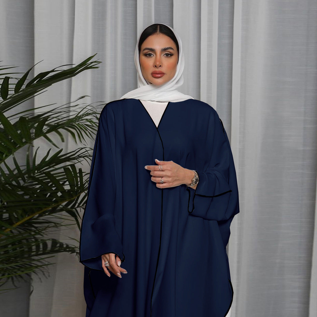 Serene Open Abaya