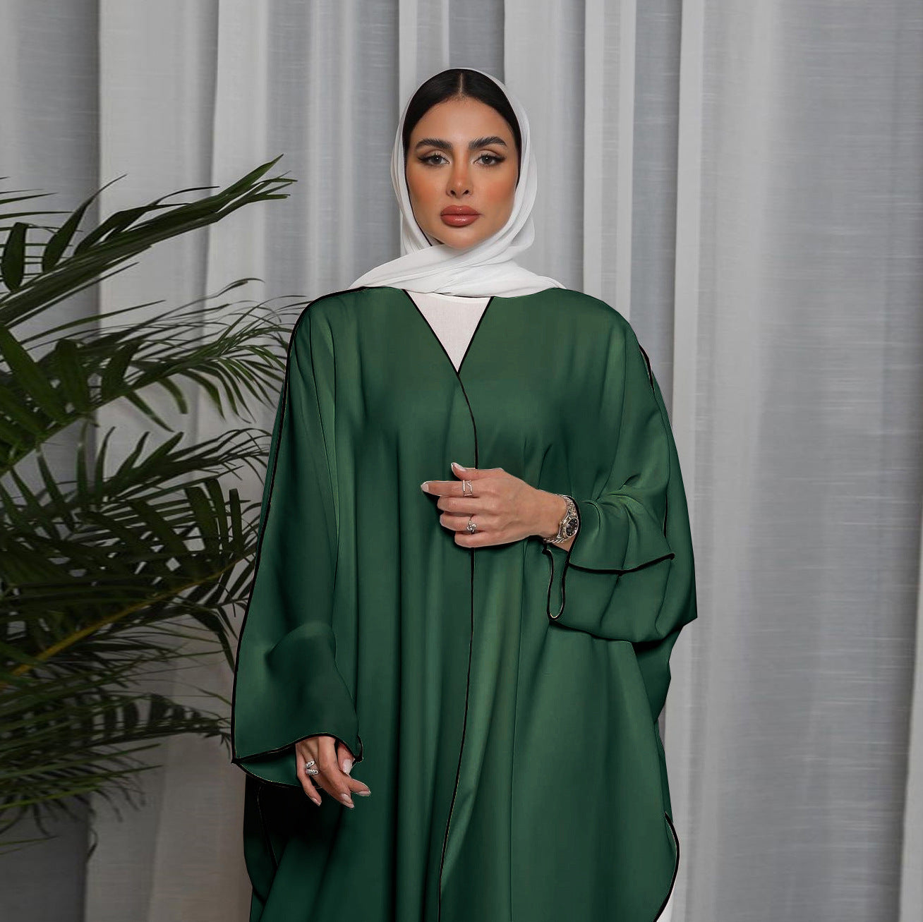 Serene Open Abaya