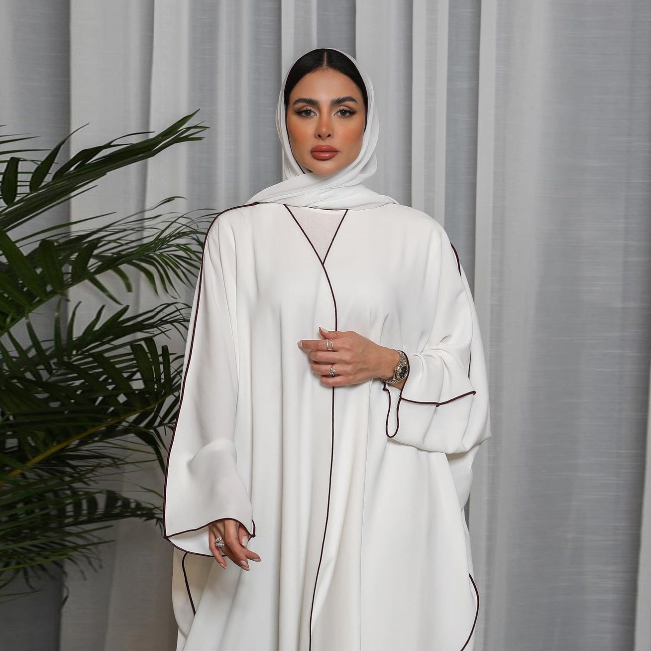 Serene Open Abaya